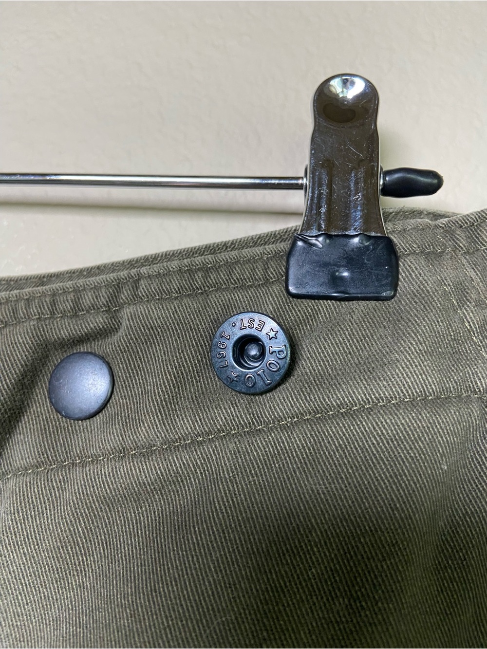 Ralph Lauren Maxi Utility Vintage Skirt Khaki Size 6 - Picture 7 of 7